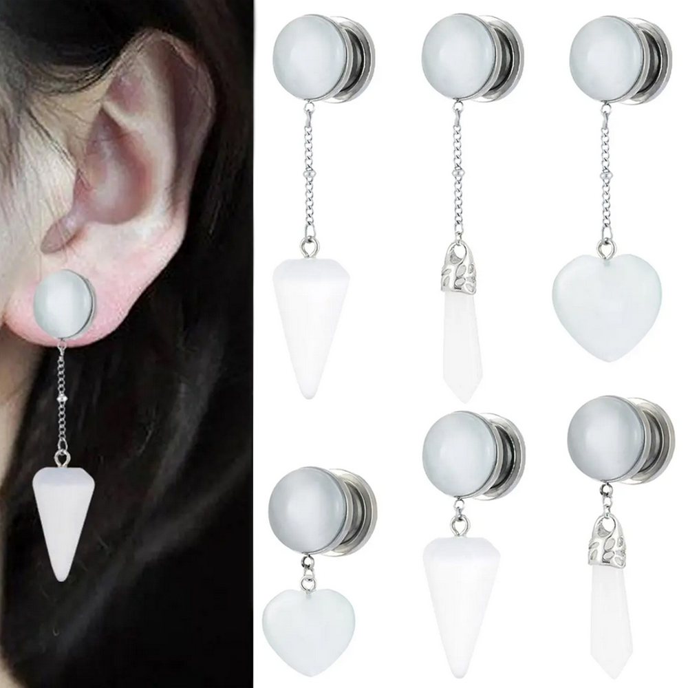 Body Jewelry Metal Types - 2pc Multi Type Drop Dangle Tassel