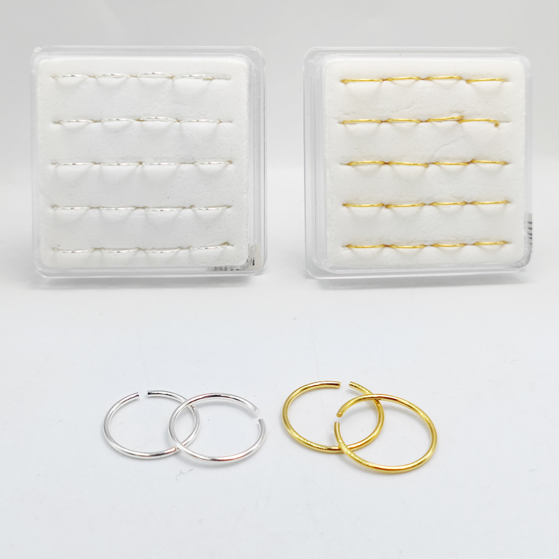 Body Jewelry Cartilage Earrings - 925 sterling silver Nose Ring Hoop