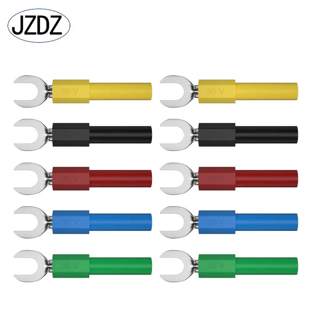 Body Jewelry 4 U - JZDZ 10PCS 6MM Insulated Fork Spade