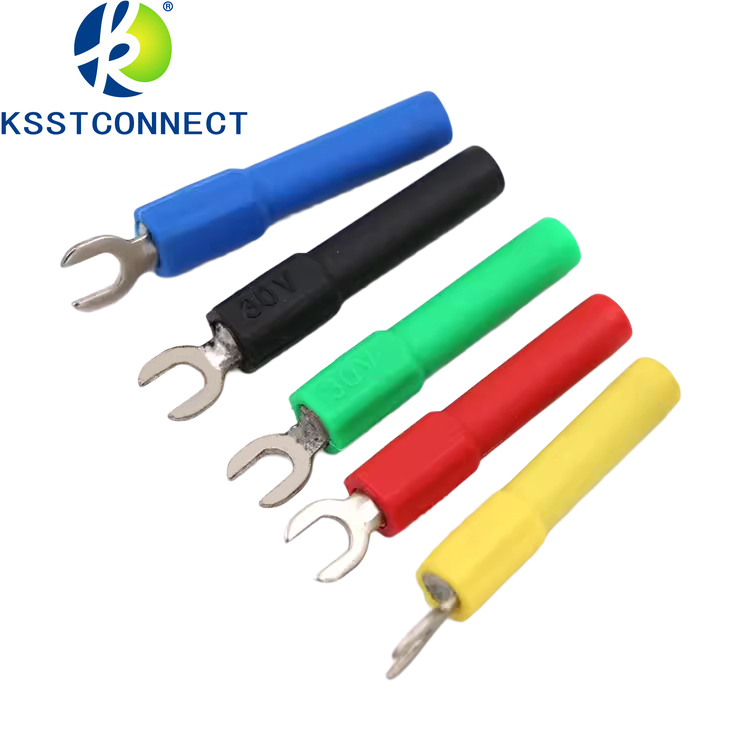 Body Jewelry 4 U - CP450 4MM Insulated Fork Spade U-Type