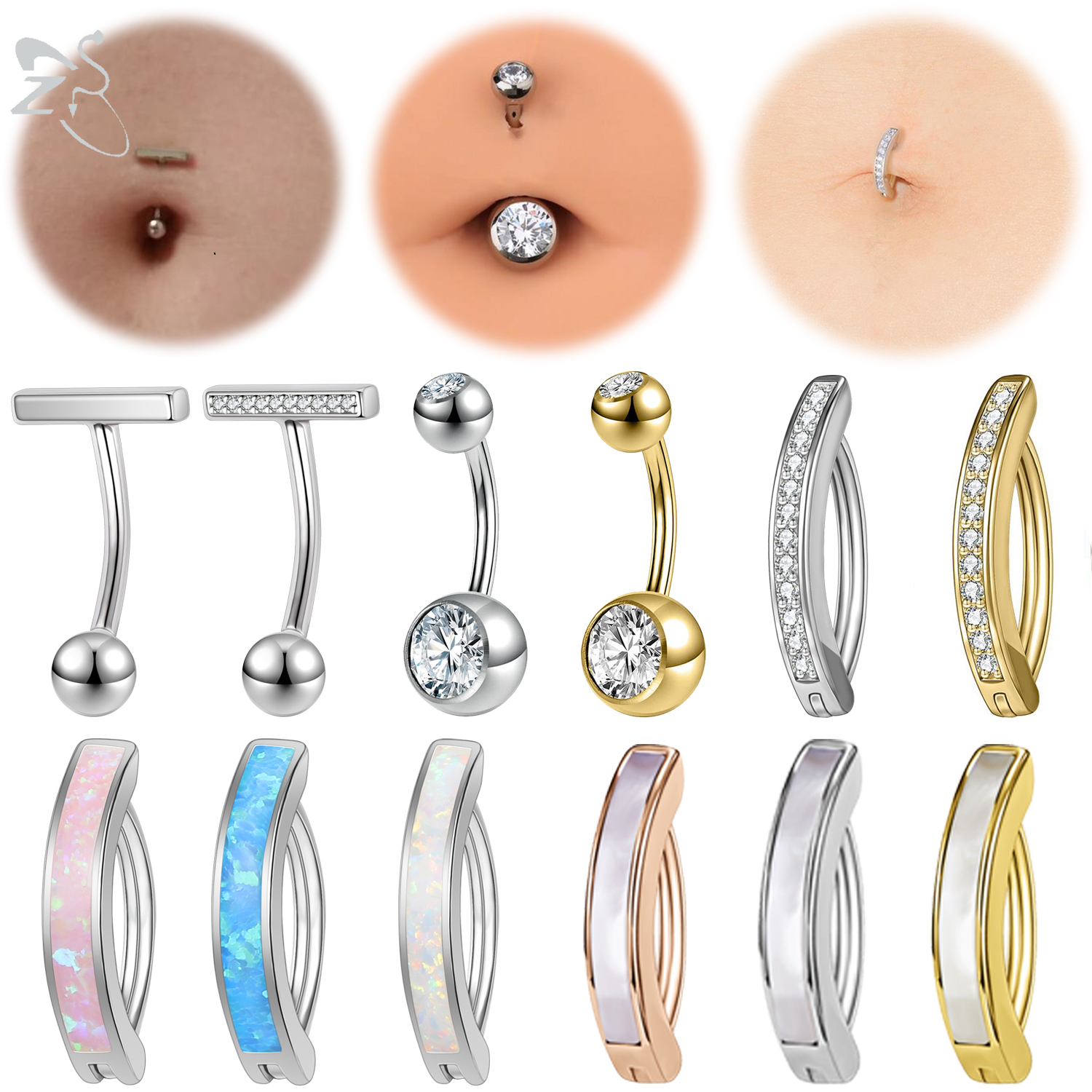 Zs Body Jewelry - ZS 1 PC 925 Sterling Silver