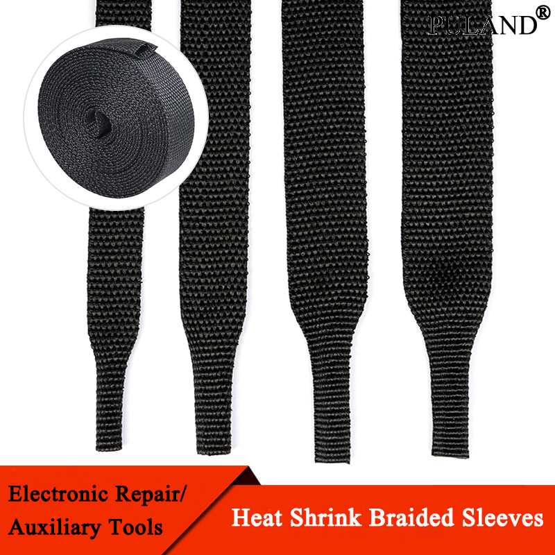 Body Jewelry 4 U - 1~10m PET Heat Shrink Tube Braided