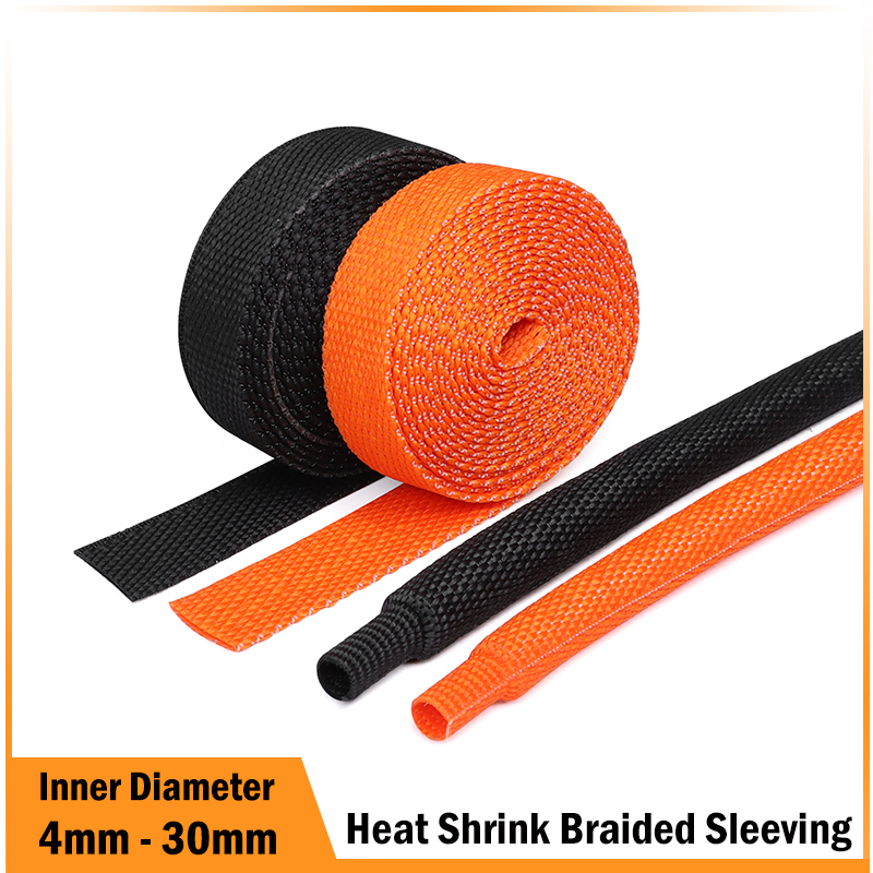 Body Jewelry 4 U - PET Braided Cable Sleeve Heat Shrink