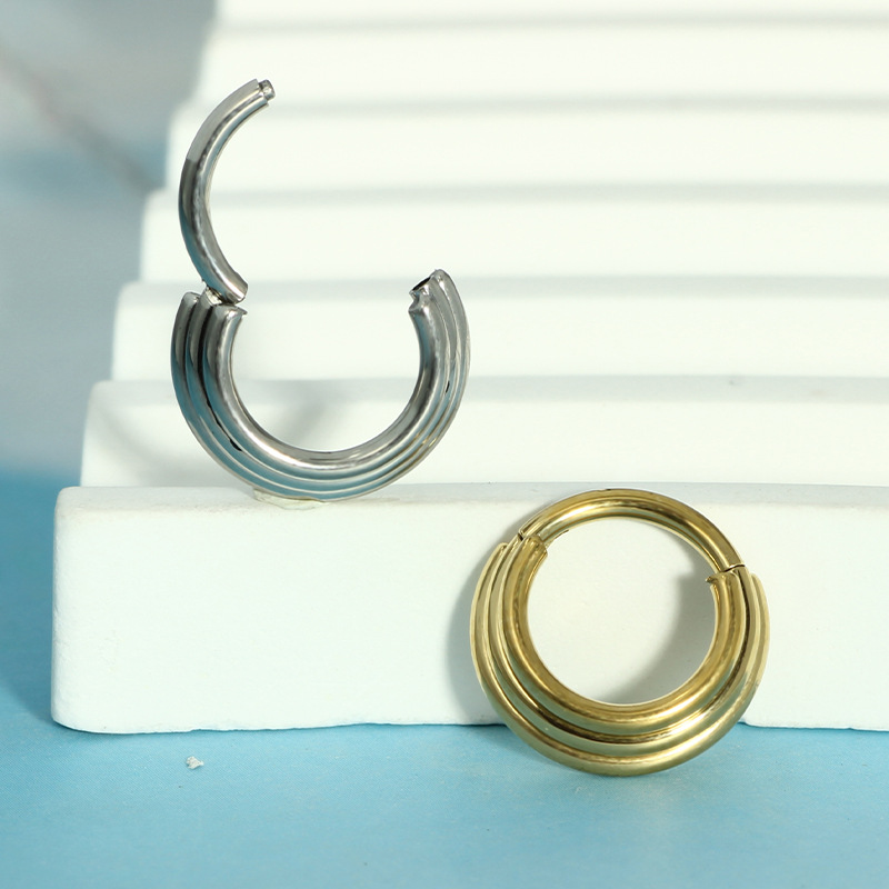 Nose Hoop Earrings Metal Nose  - Body Jewelry Cartilage Earrings review and price
