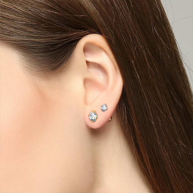 16G Titanium Internally Thread - Body Jewelry Cartilage Earrings review and price