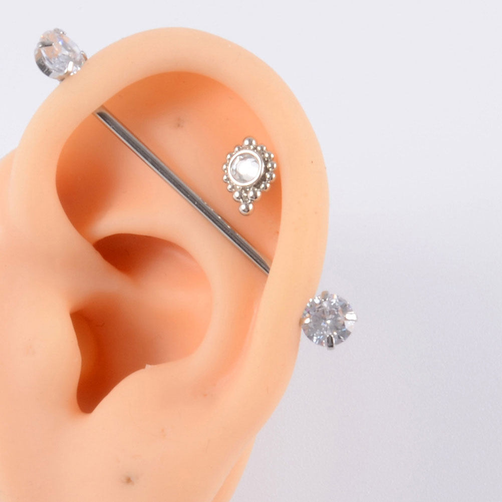 2Pcs Silicone Ear Models Fake  - Body Jewelry Ear Piercing review and price