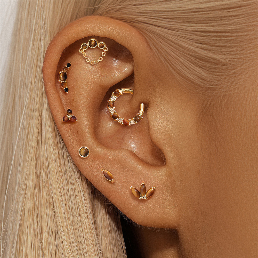Glowshe 100% 925 Sterling Silv - Body Jewelry Cartilage Earrings review and price