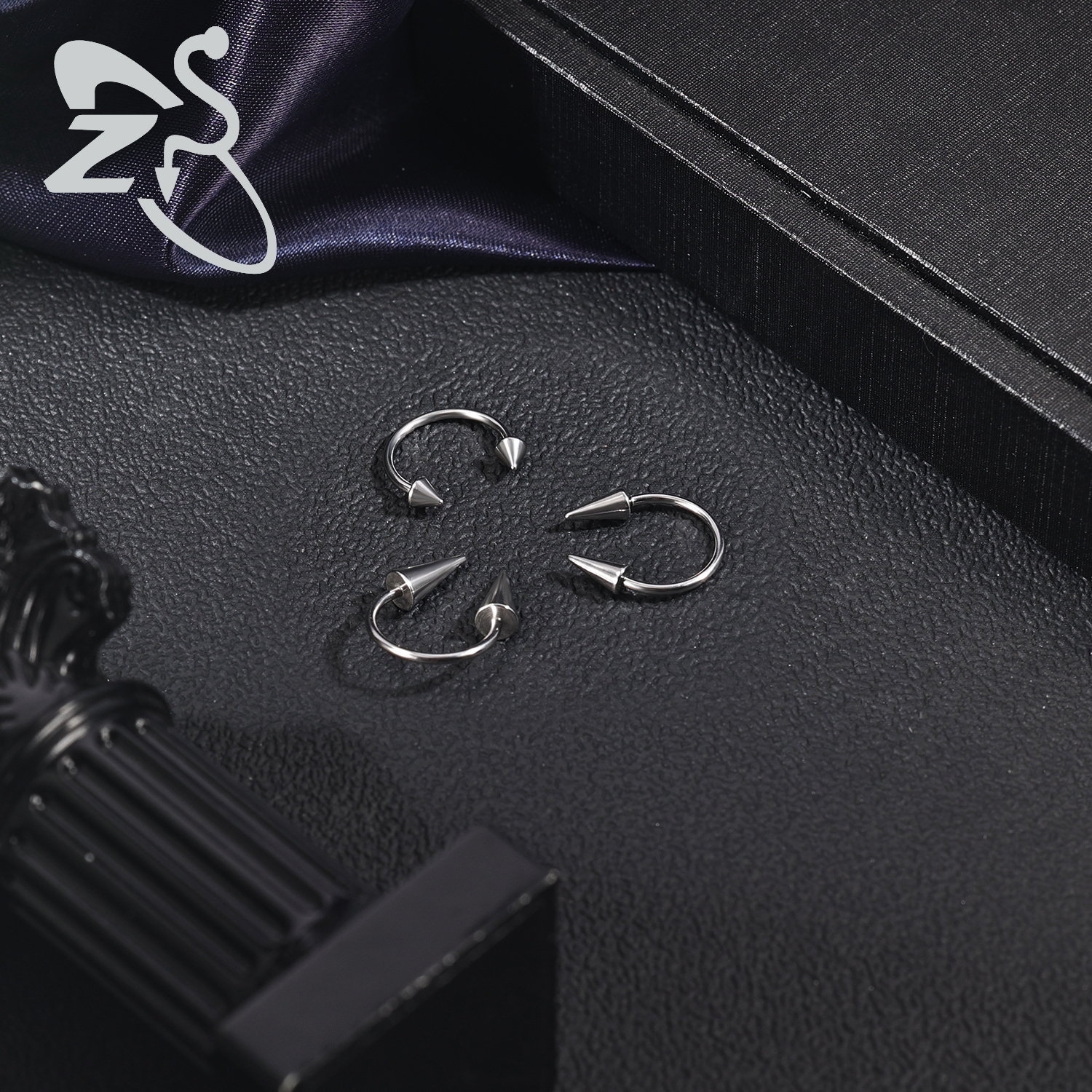 ZS 1PC 16G/18G Spike Nose Ring - Zs Body Jewelry review and price