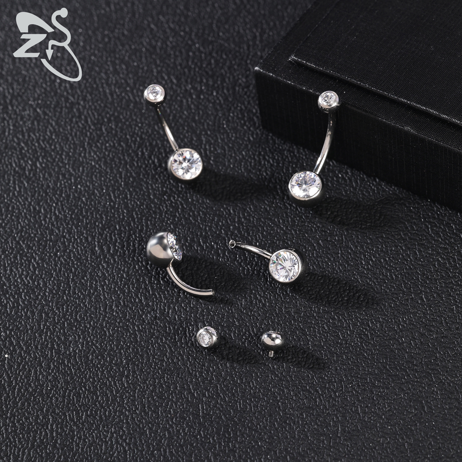 ZS 1PC 14G G23 Titanium Belly  - Zs Body Jewelry review and price