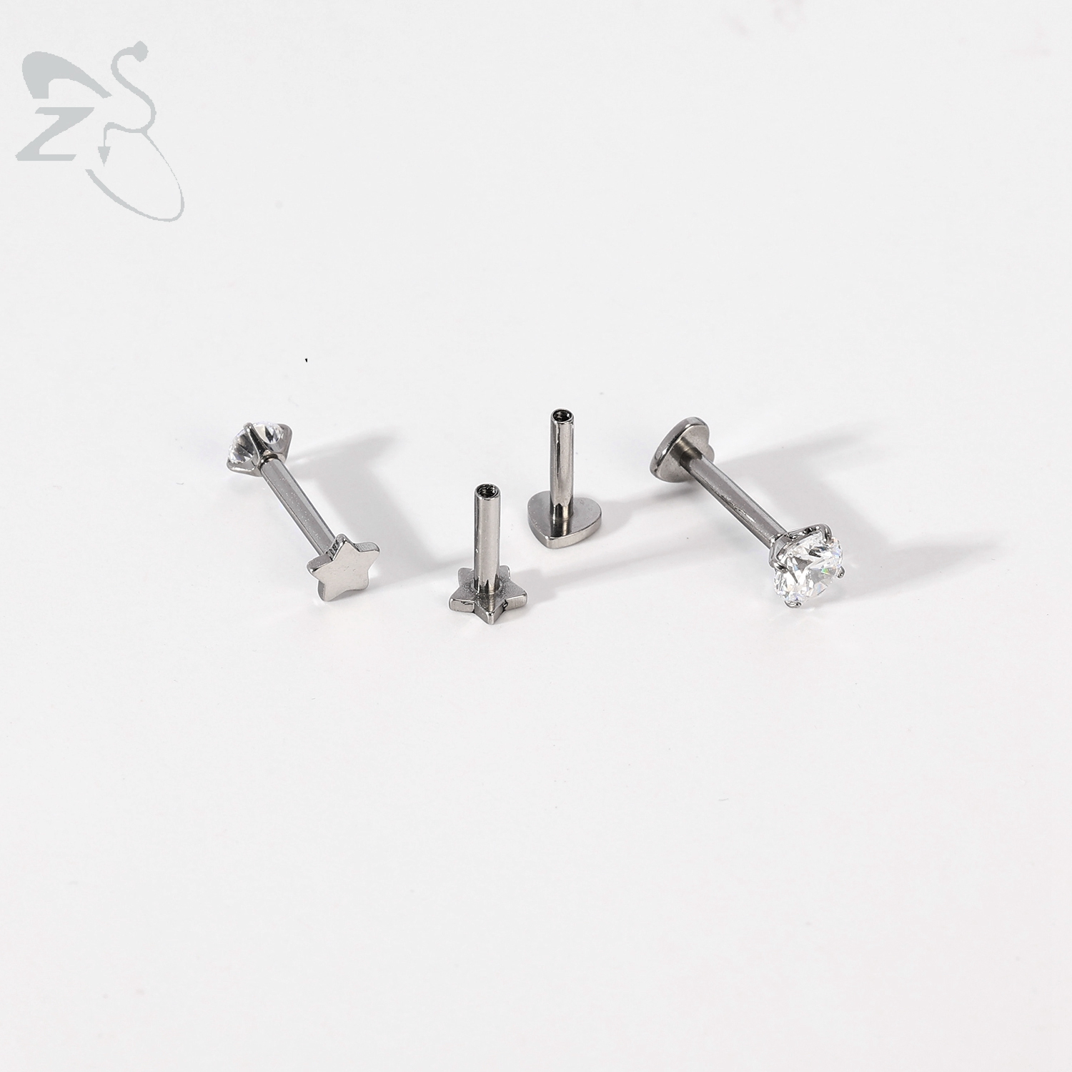 ZS 1PC Star Heart Spike Lip La - Zs Body Jewelry review and price