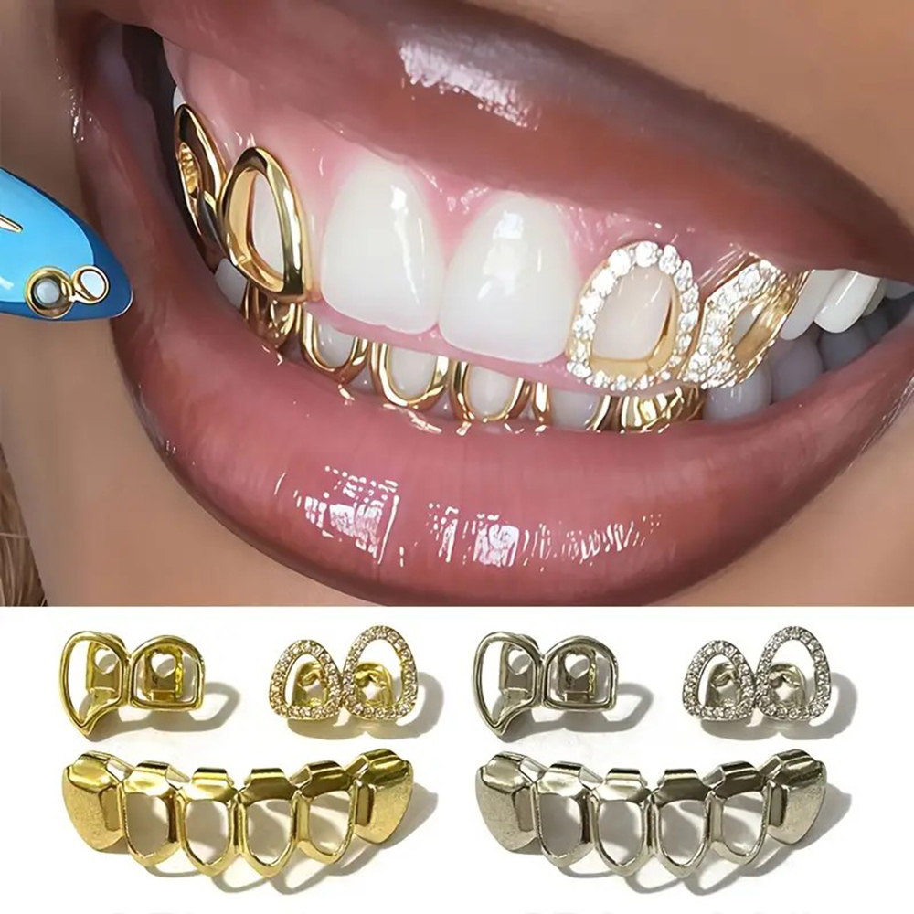 A Set of Hip-Hop Double Hollow - Body Jewelry Lot review and price