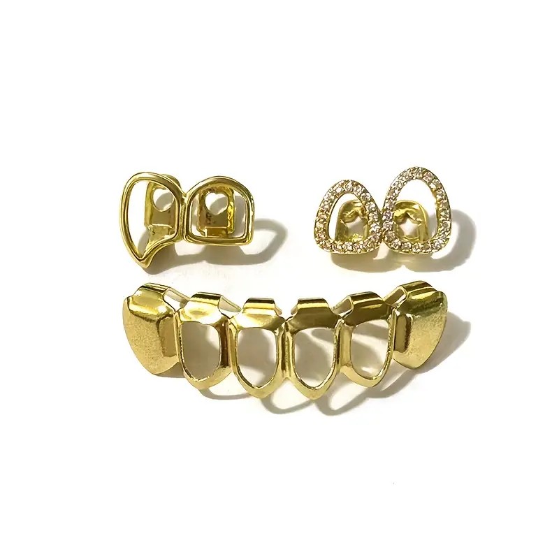 A Set of Hip-Hop Double Hollow - Body Jewelry Lot review and price