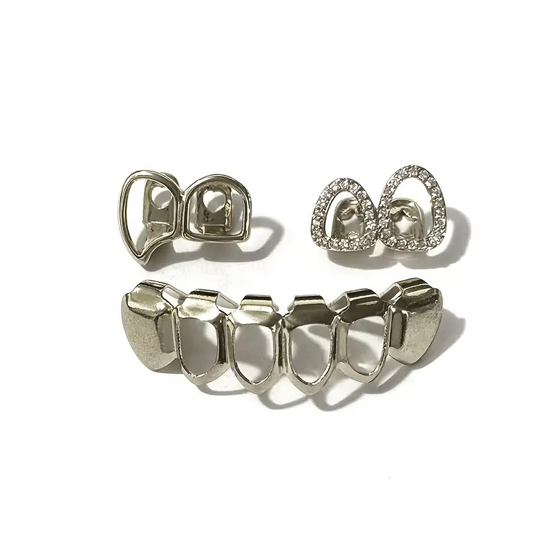 A Set of Hip-Hop Double Hollow - Body Jewelry Lot review and price