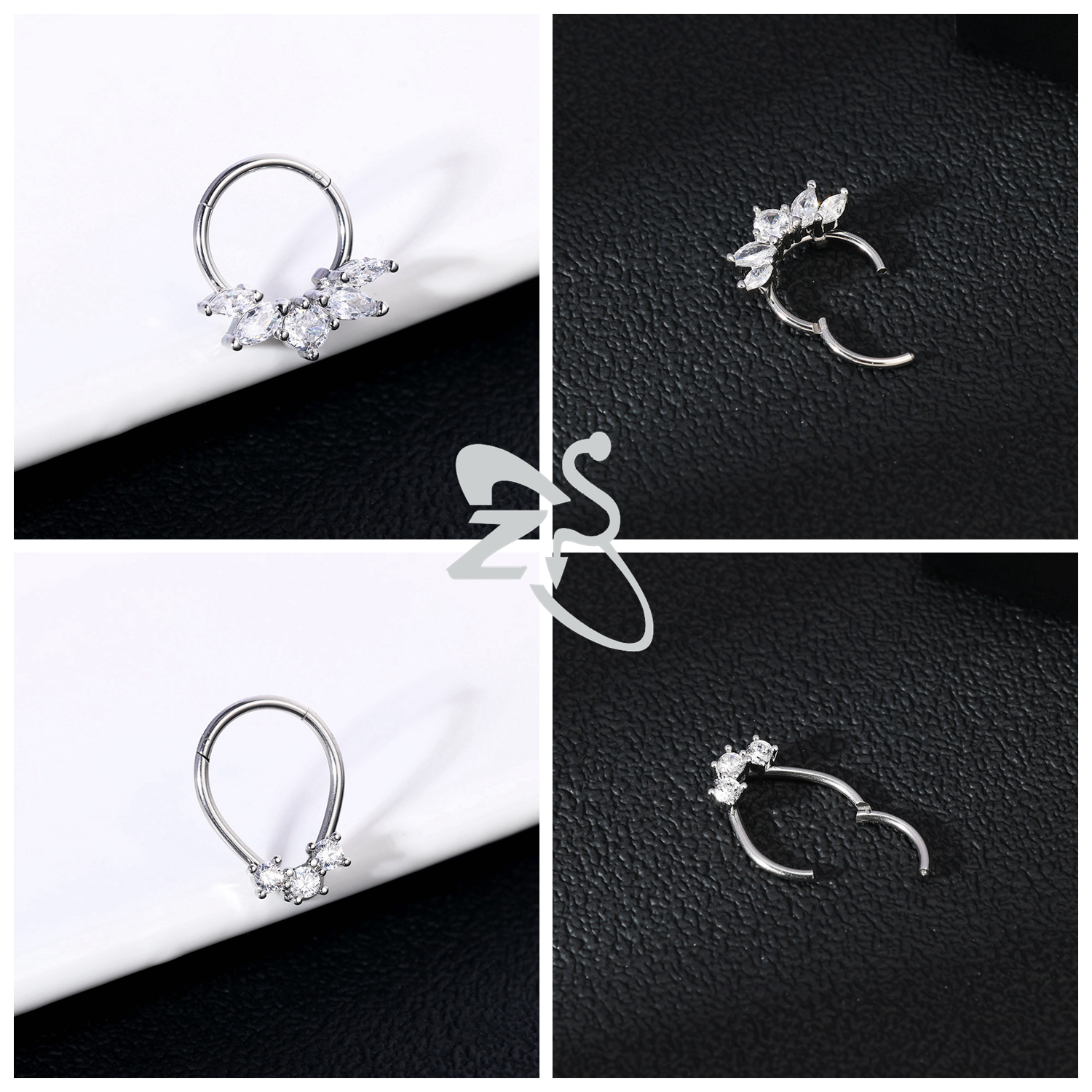 ZS 1 Piece Cute 16G Stainless  - Zs Body Jewelry review and price
