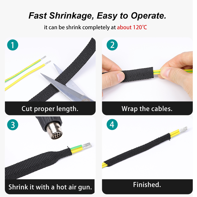 1/2/5/10M Braided Heat Shrink  - Body Jewelry 4 U review and price
