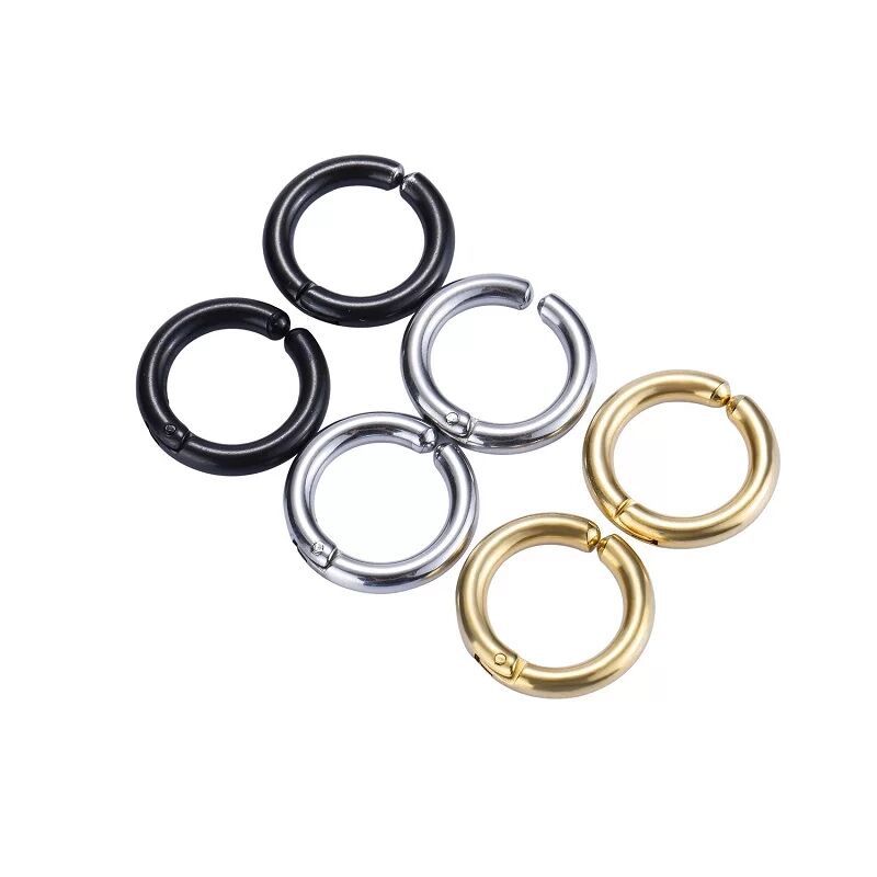 2/6Pcs Fake Huggie Hoop Earrin - Body Jewelry Cartilage Earrings review and price