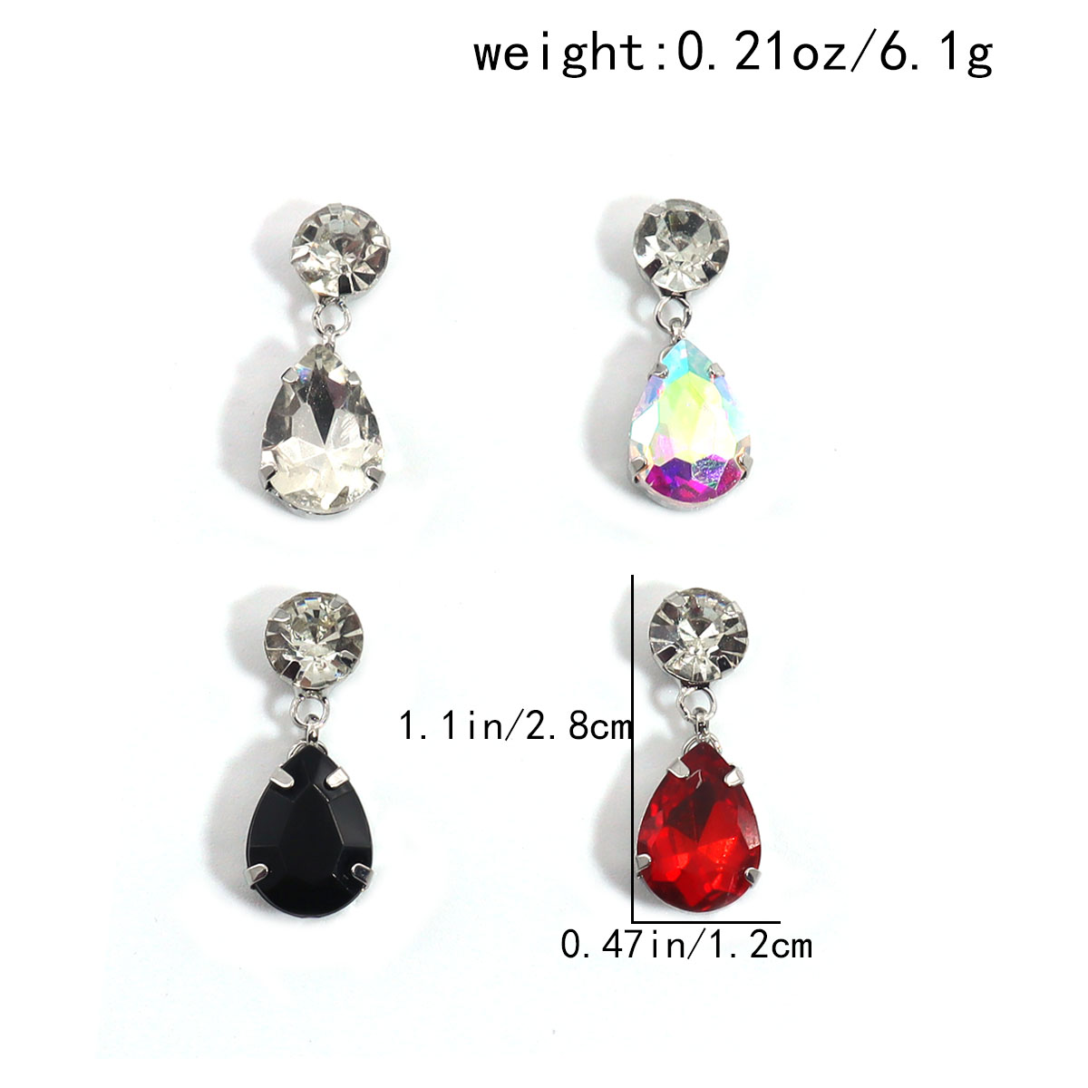 4 Pieces/Water Drop Type Belly - Body Jewelry Metal Types review and price