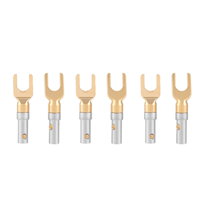 6 Pcs Gold Plated 4mm Banana U - Body Jewelry 4 U review and price