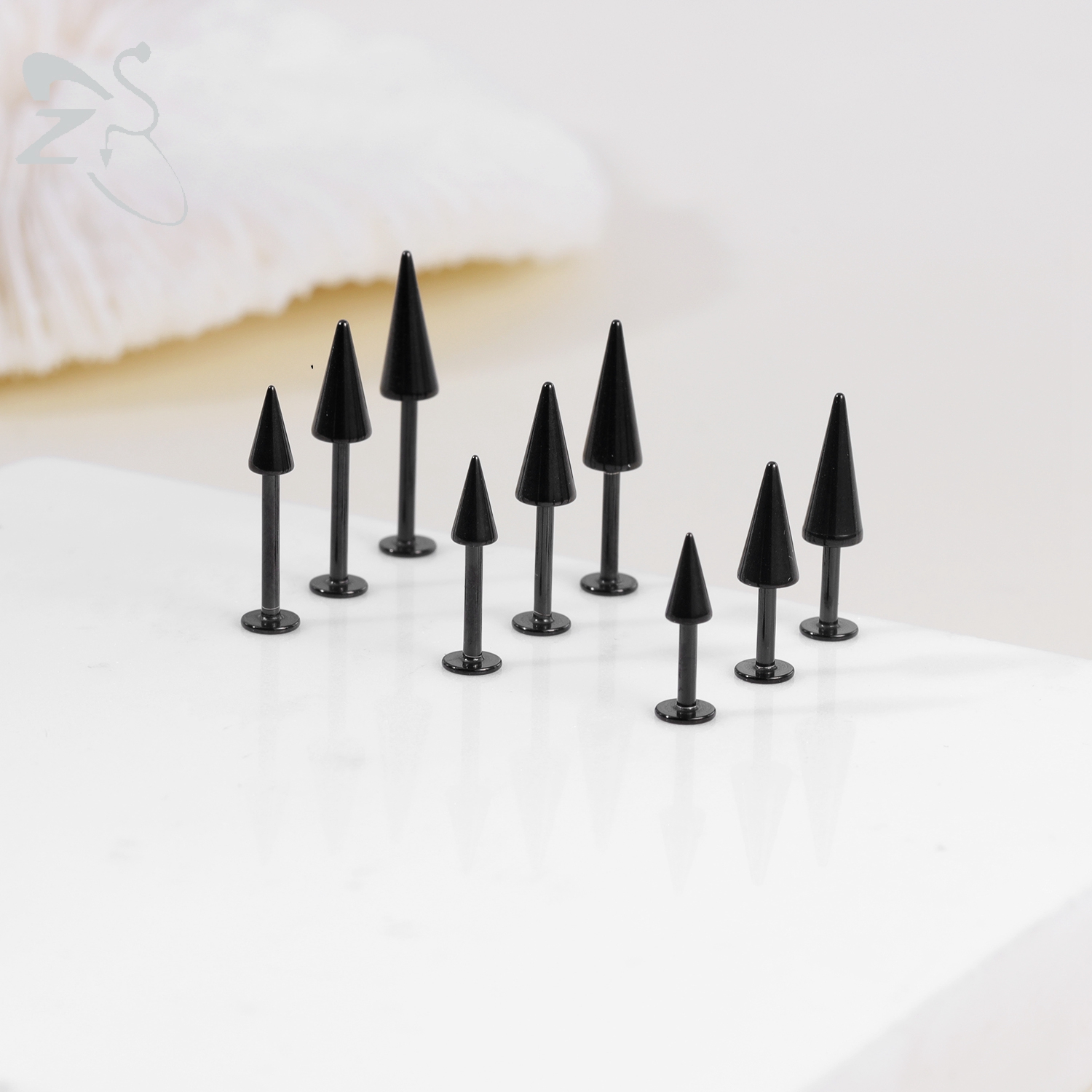 ZS 3pcs/lot 16g Cone Spike Lab - Zs Body Jewelry review and price