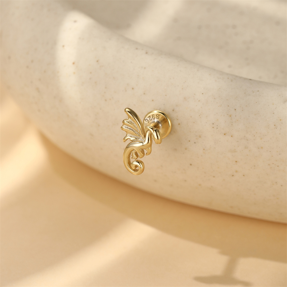 CANNER 925 Sterling Silver Fly - Body Jewelry Ear Piercing review and price