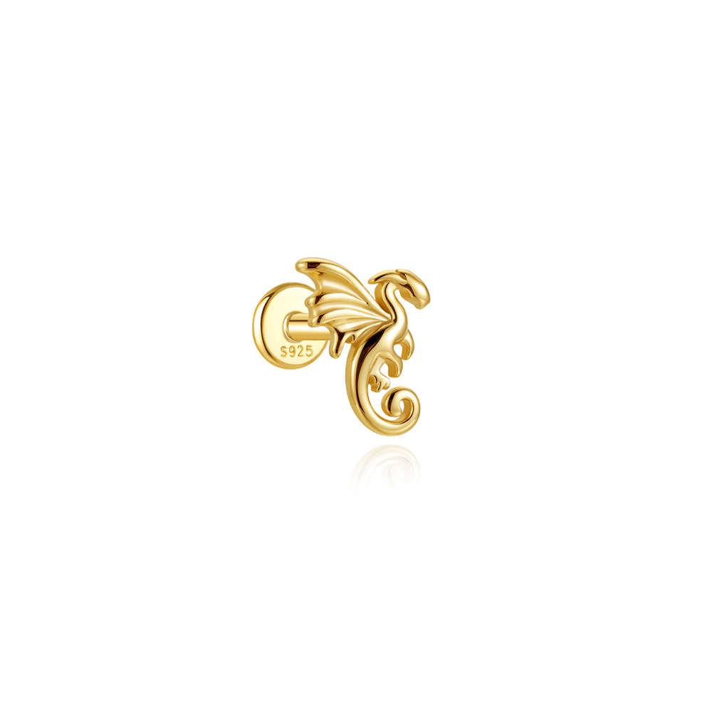 CANNER 925 Sterling Silver Fly - Body Jewelry Ear Piercing review and price