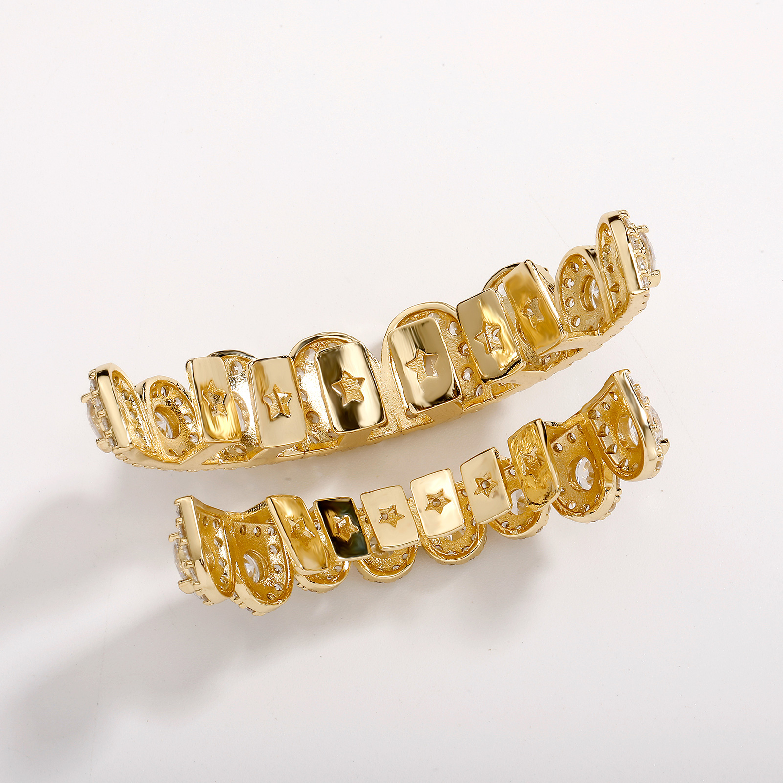 JINAO Hip Hop Full Iced Out 8  - Body Jewelry Lot review and price