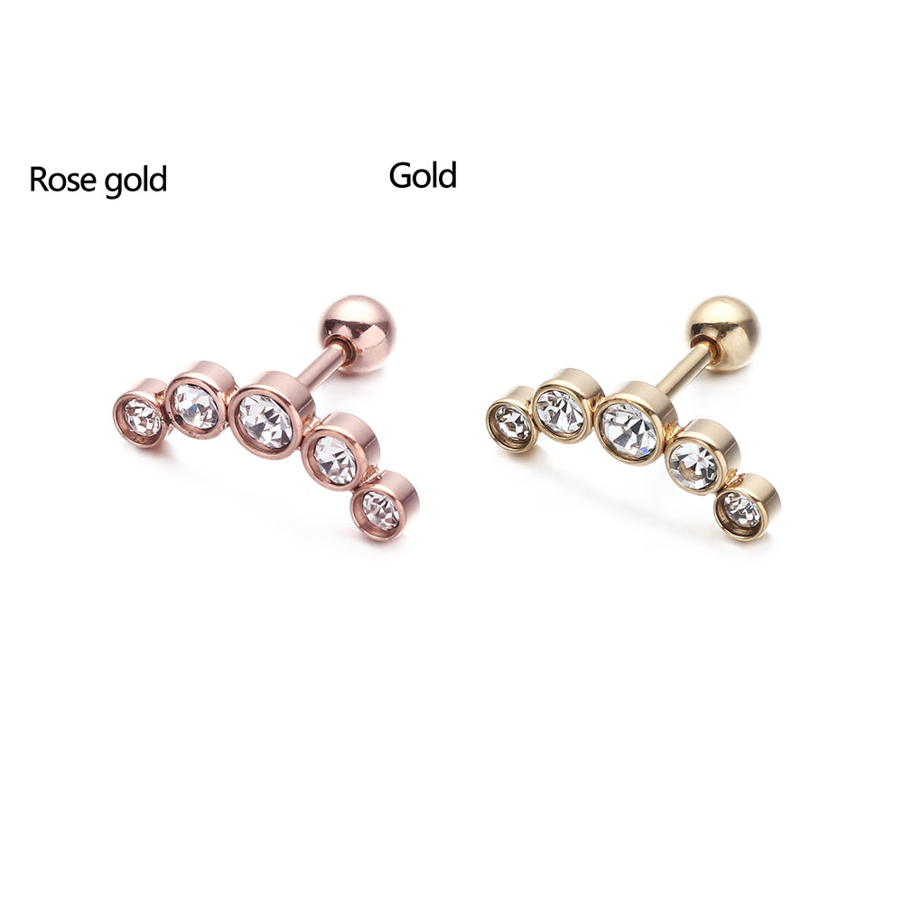 1Pcs Fashion 16G Stainless Ste - Body Jewelry Cartilage Earrings review and price