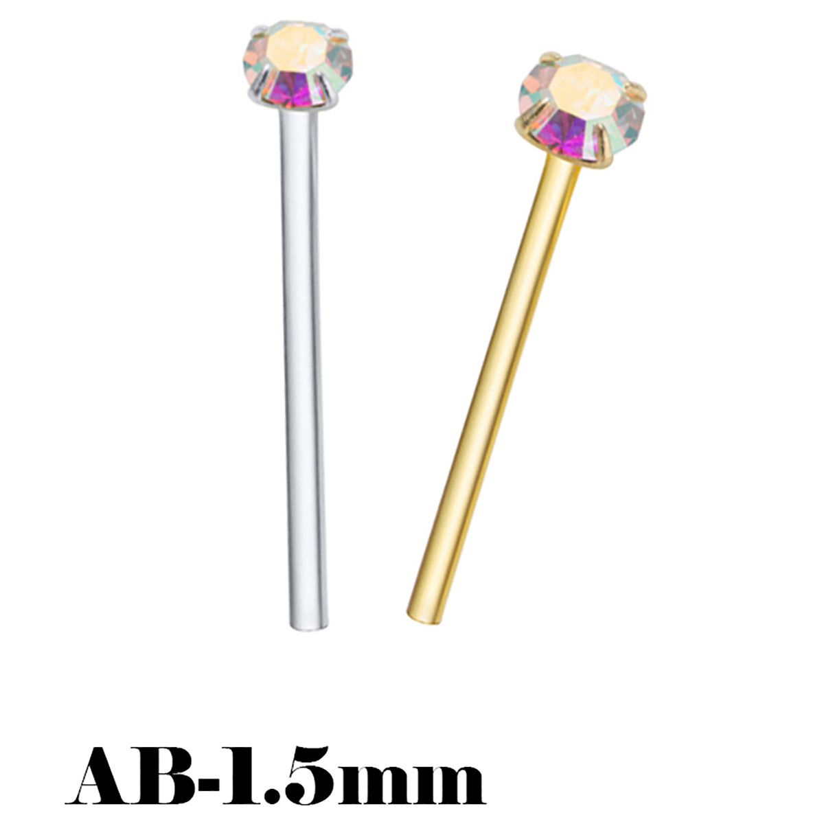 925 Sterling Silver Nose Studs - Body Jewelry La review and price