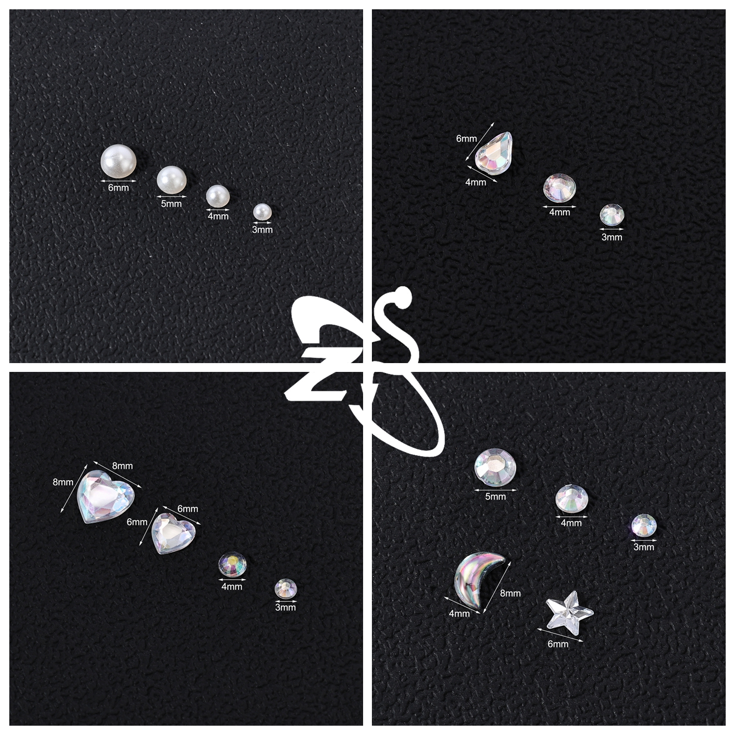 ZS 1 Set 3D Colorful Rhineston - Zs Body Jewelry review and price