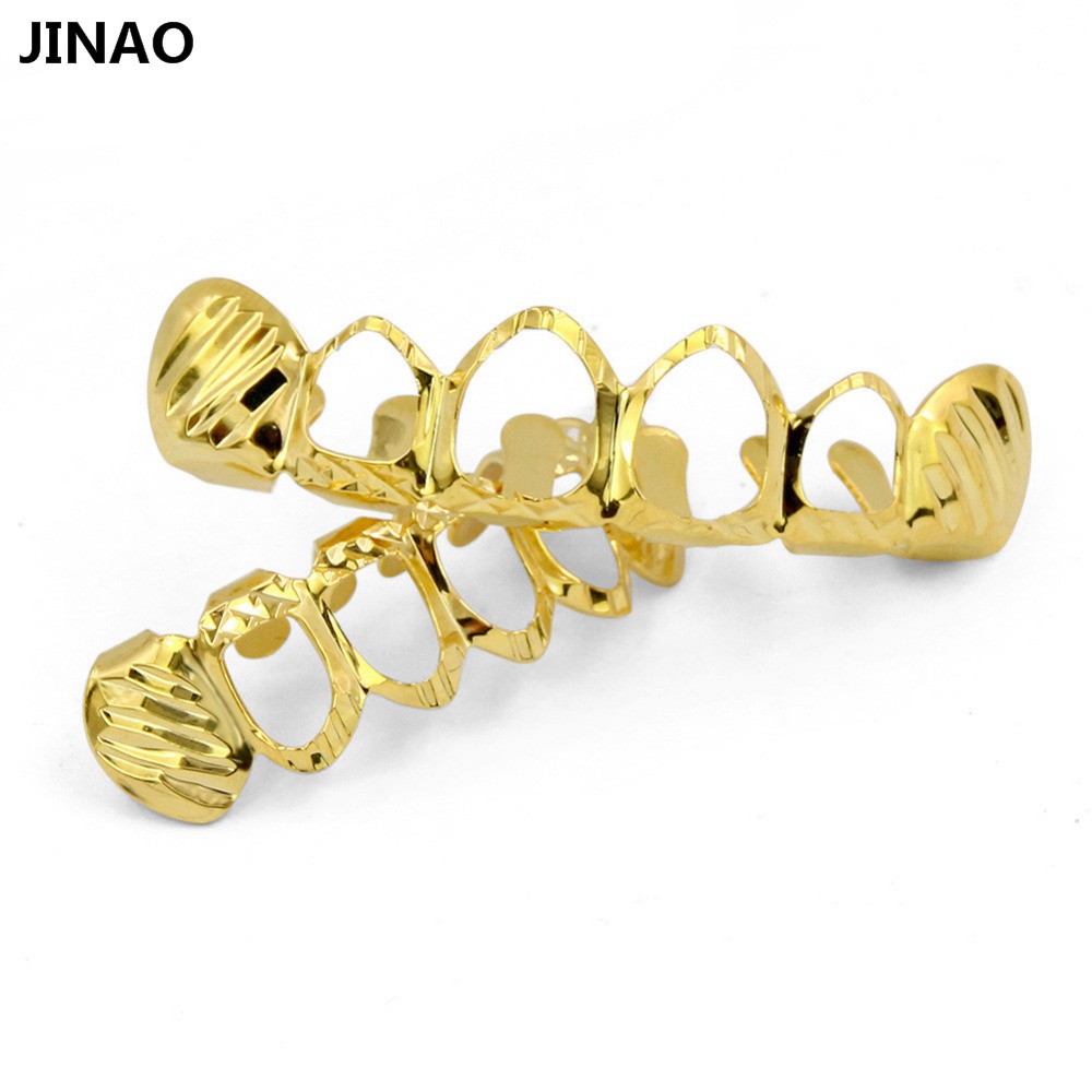 JINAO New Fit D-Cut Grillz Set - Body Jewelry Lot review and price