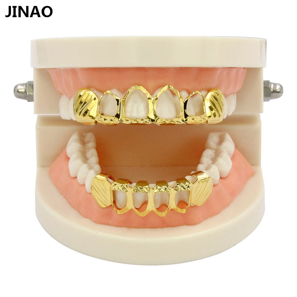 JINAO New Fit D-Cut Grillz Set - Body Jewelry Lot review and price