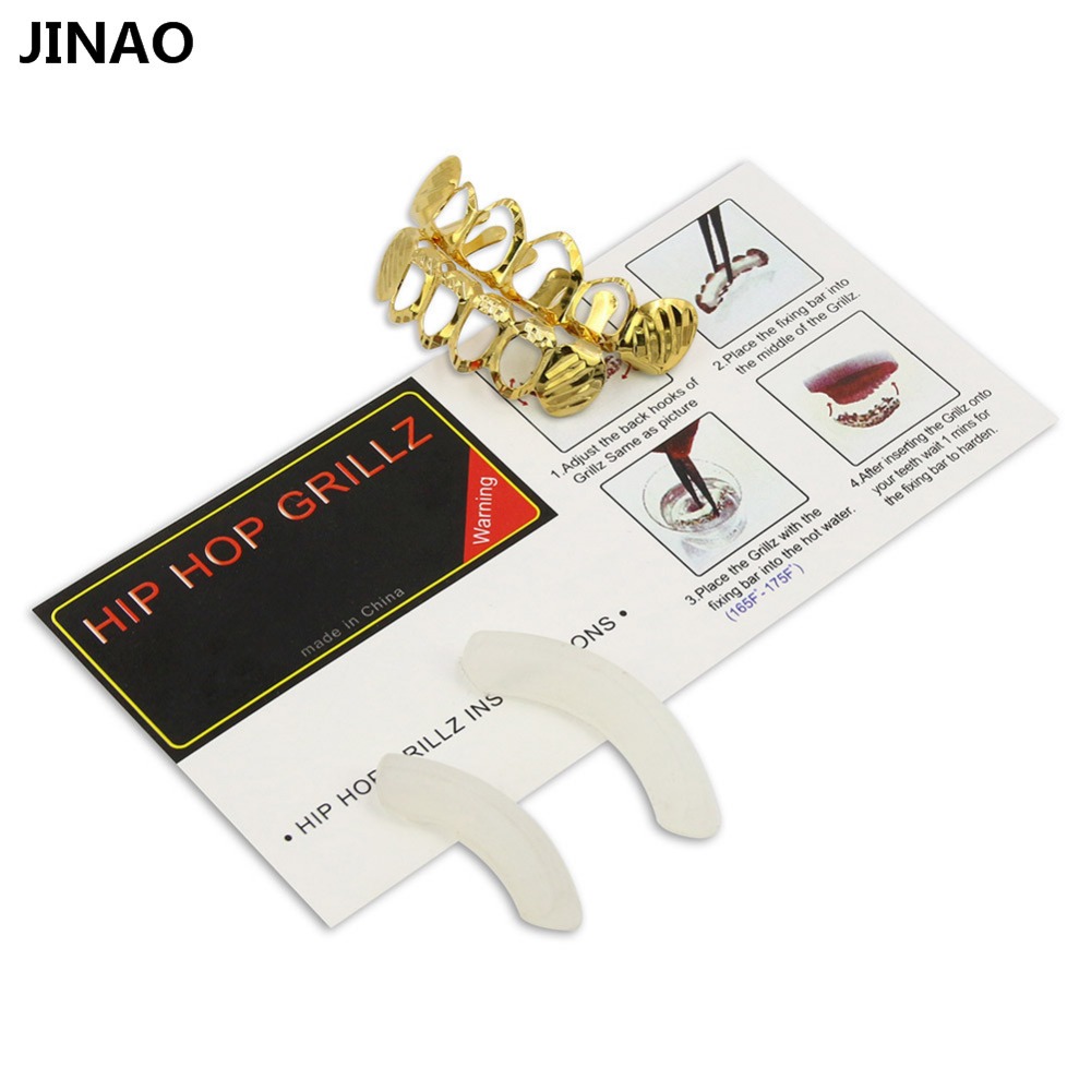 JINAO New Fit D-Cut Grillz Set - Body Jewelry Lot review and price