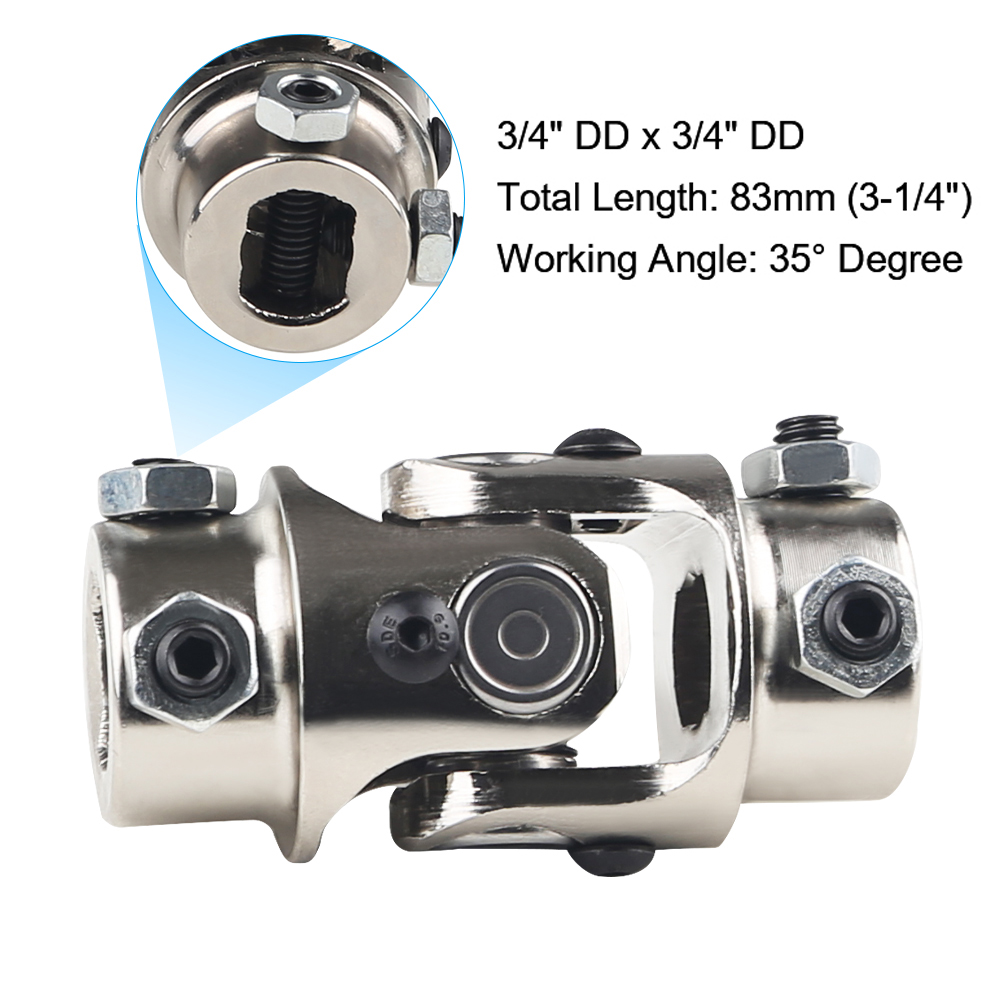 Chrome Single U-Joint Shaft Un - Body Jewelry 4 U review and price