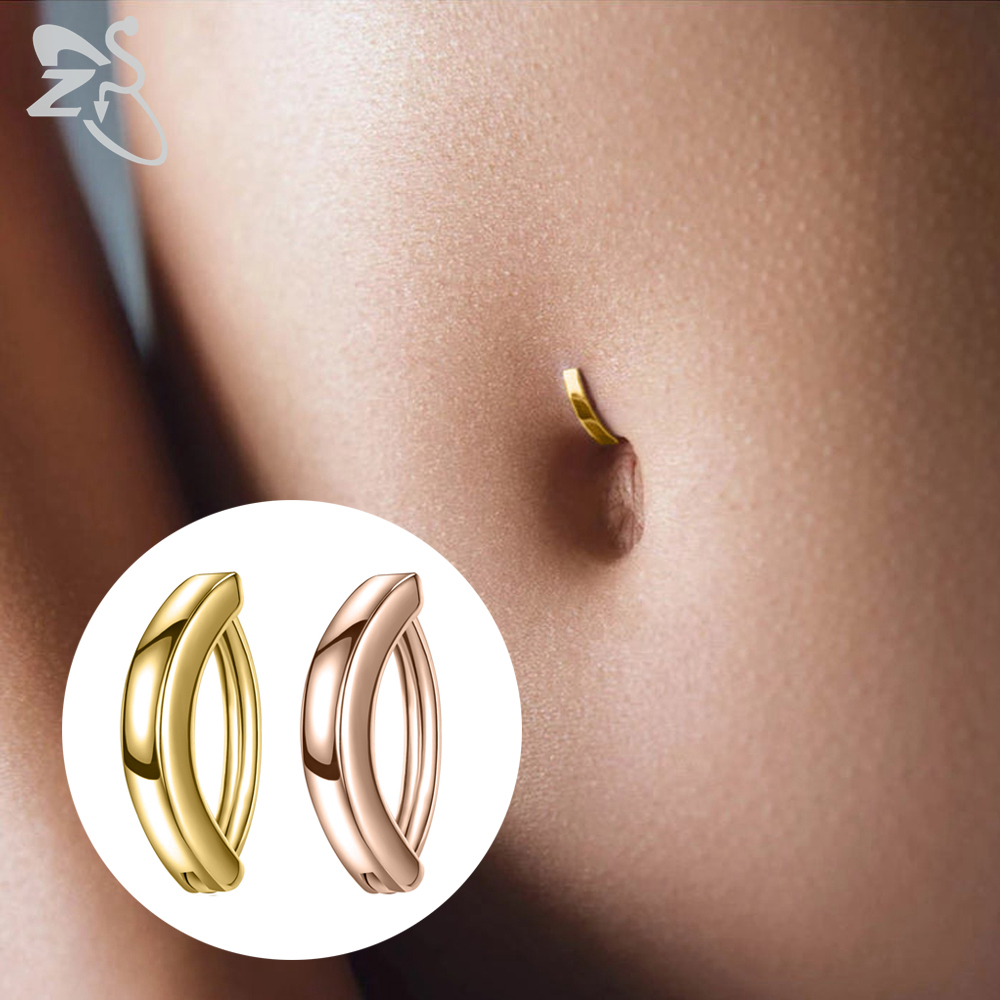 ZS 1 PC Gold Color 14K 925 Sil - Zs Body Jewelry review and price
