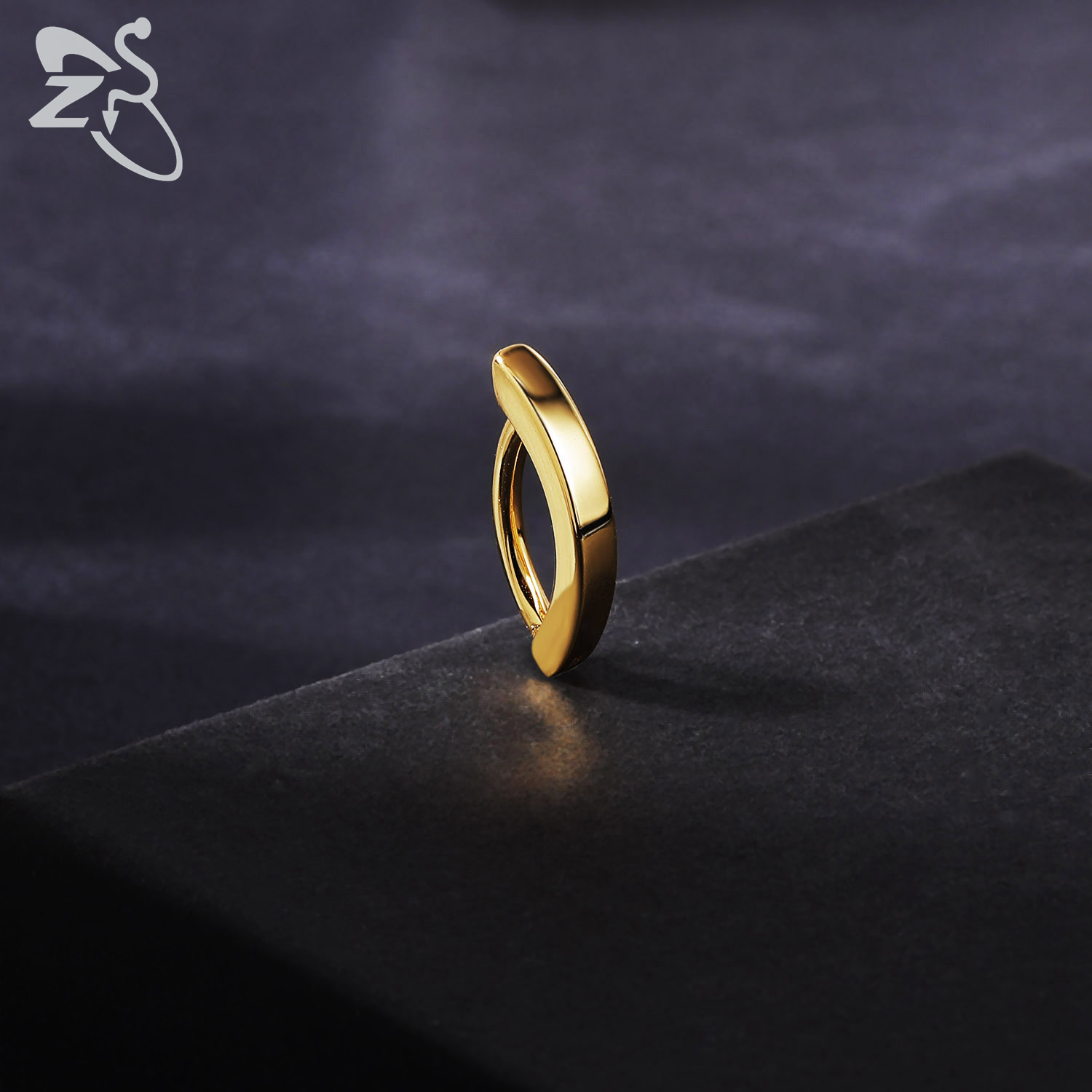 ZS 1 PC Gold Color 14K 925 Sil - Zs Body Jewelry review and price