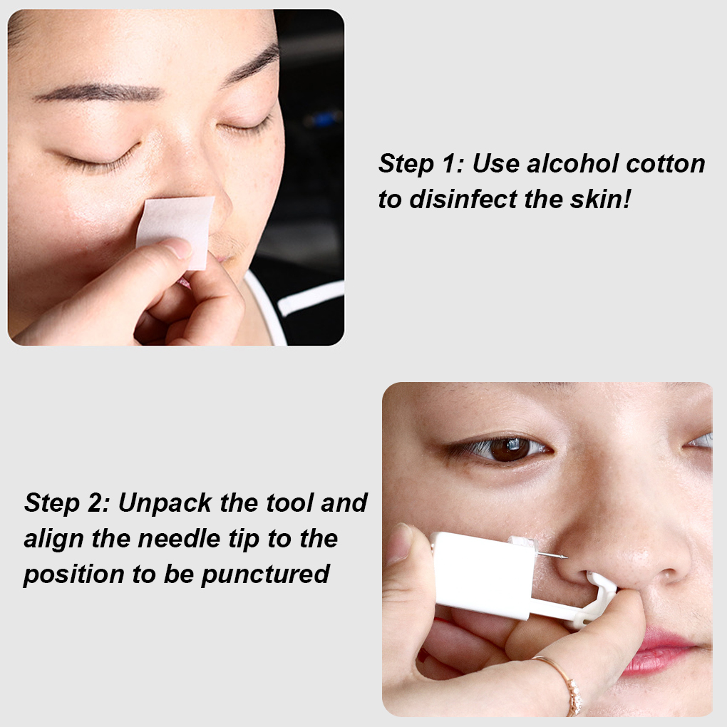 Piercing Tool Nose Ear Manual  - Body Jewelry Ear Piercing review and price