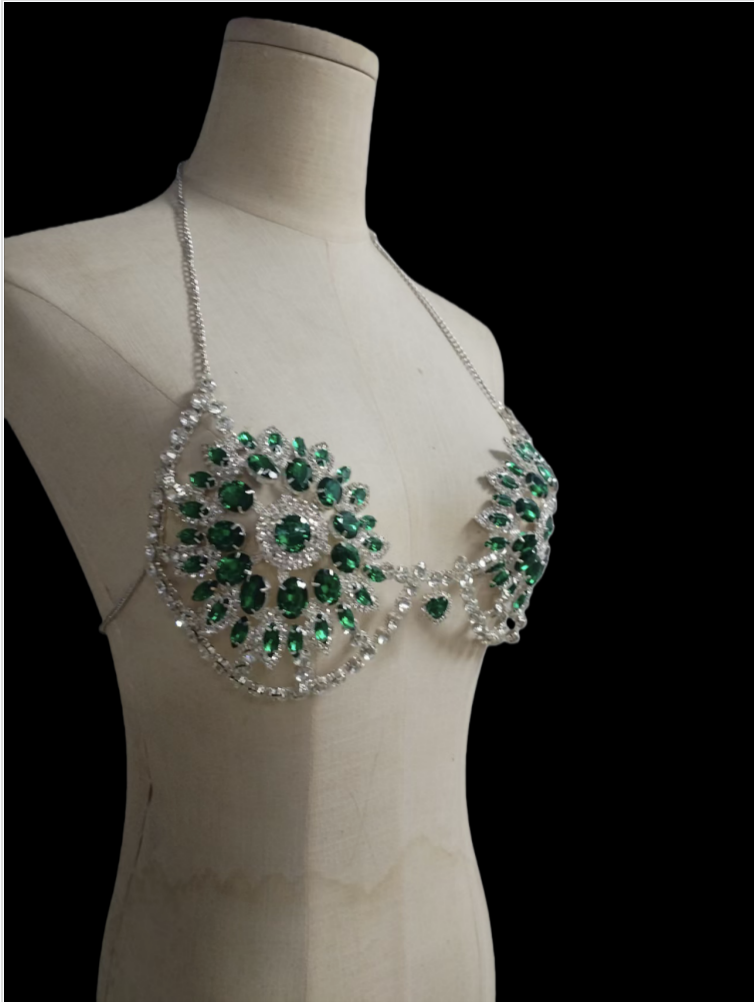 Sexy Body Chain Woman Bikini L - Body Jewelry Metal Types review and price