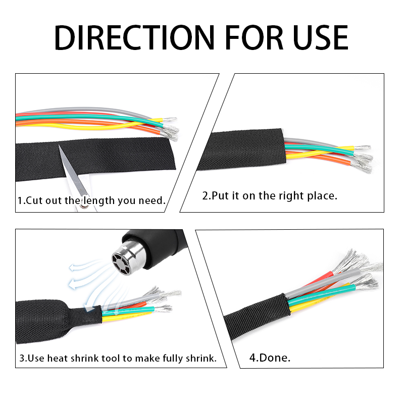 PET Braided Cable Sleeve Heat  - Body Jewelry 4 U review and price